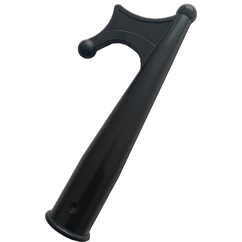 Jashem Boat Hook Attachment Premium Durable Black Nylon Mooring Marine Boat Kayak Raft Dinghy Hook Head Replacement Top Attachment for 1'' Pipe or Tube - Image 1